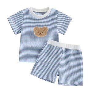 Teddy Bear outfit Boy Teddy Bear Second Birthday Outfit Shorts Teddy Bear Shirt